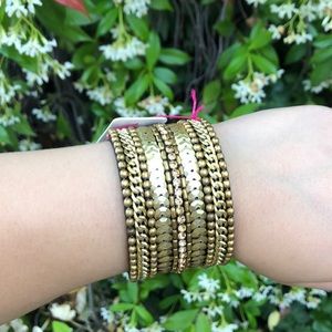 Gold cuff